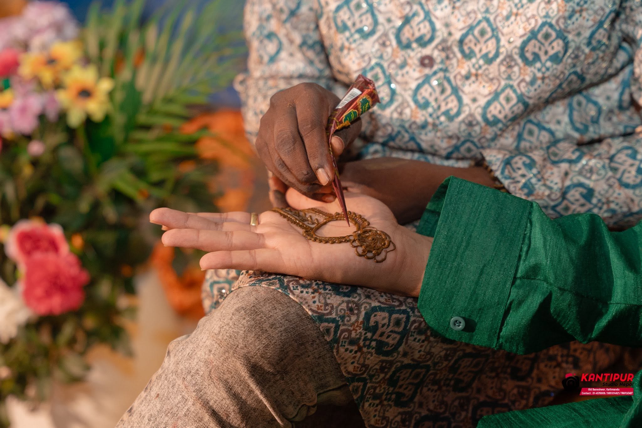 Mehendi moment